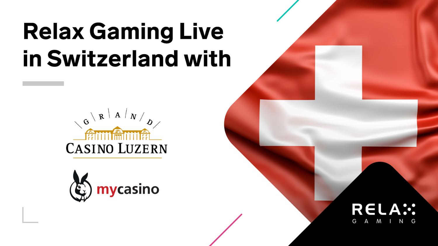 Relax Gaming en Suiza