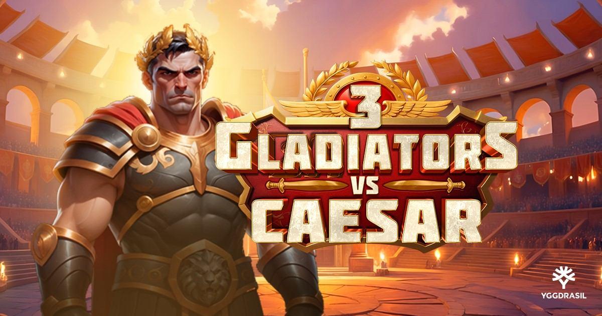 3 Gladiadores vs César